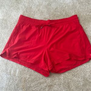 Athleta Excellent used condition red shorts